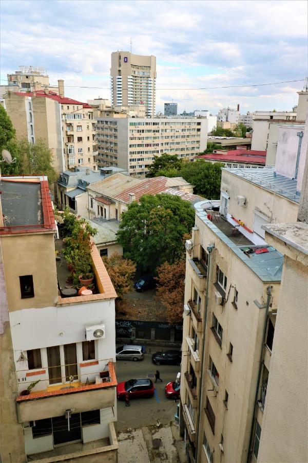 Athenee Palace Apartment - Panoramic View Terrace & Balcony - Free Minibar Bukarest Exterior foto