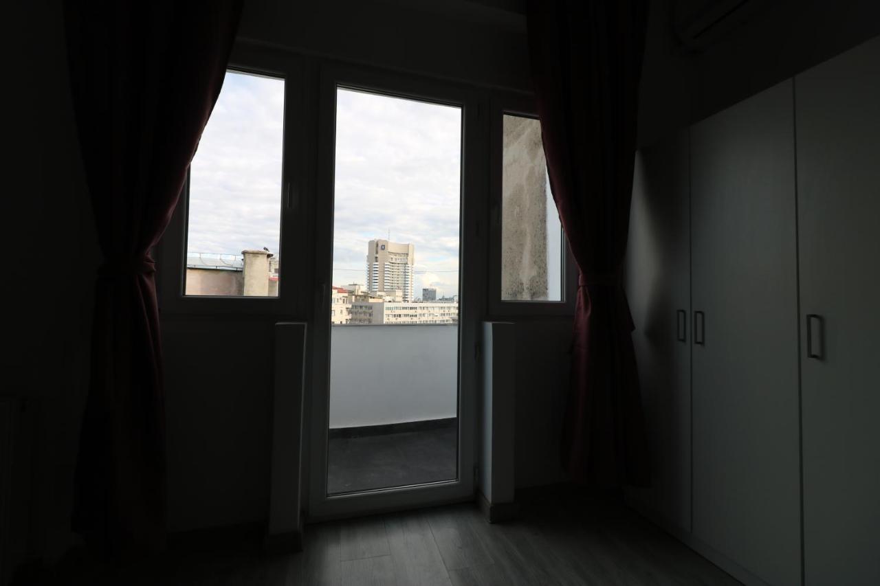 Athenee Palace Apartment - Panoramic View Terrace & Balcony - Free Minibar Bukarest Exterior foto
