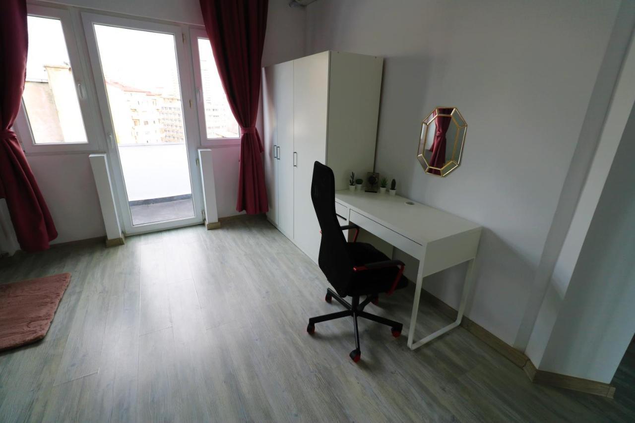 Athenee Palace Apartment - Panoramic View Terrace & Balcony - Free Minibar Bukarest Exterior foto