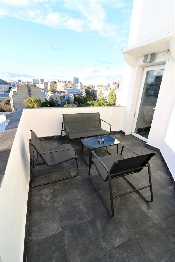 Athenee Palace Apartment - Panoramic View Terrace & Balcony - Free Minibar Bukarest Exterior foto